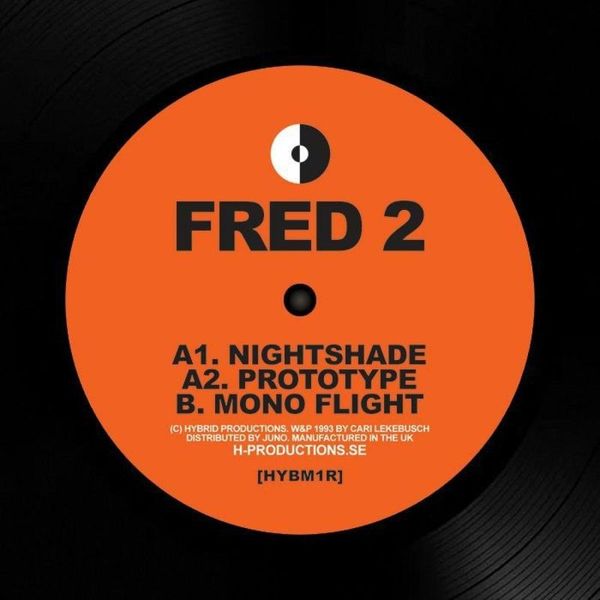Fred aka Cari Lekebusch — Fred 2 (reissue) vinyl cover