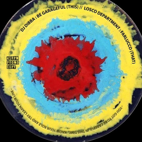 Losco Department, Dj Dibba — Mind Control, Modern Slavery vinyl cover