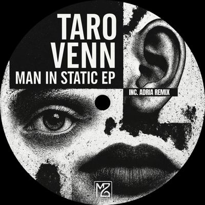 Taro Venn (, Adrià) — Man in Static EP vinyl cover