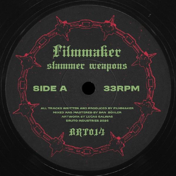 Filmmaker — Slammer Weapons EP vinyl cover