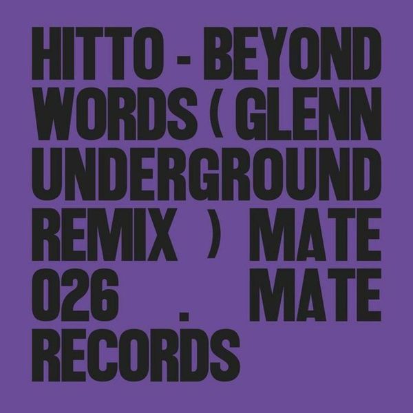 Hitto — Beyond Words vinyl cover