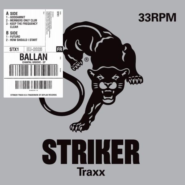 Ballan — Chantal Groove EP vinyl cover