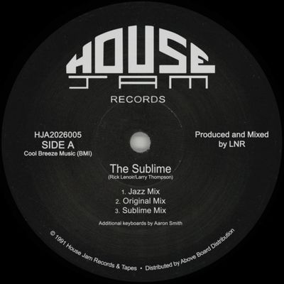 Tikkle — The Sublime / Bubbles vinyl cover