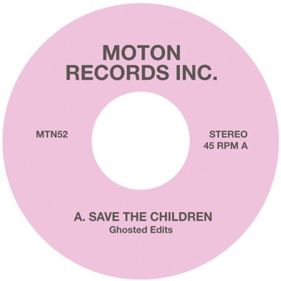Moton Records Inc — Ghosted Edits vinyl cover