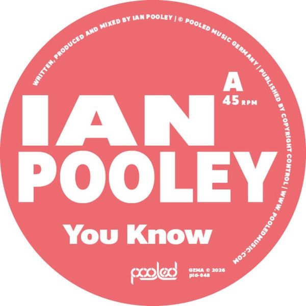 Ian Pooley — You Know vinyl cover