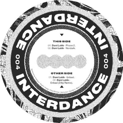 Dani Labb — Interdance 004 (feat. Z@P Remix) vinyl cover