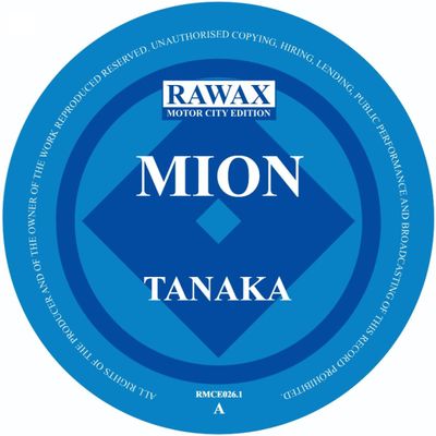 MION aka PERCY X — Tanaka vinyl cover