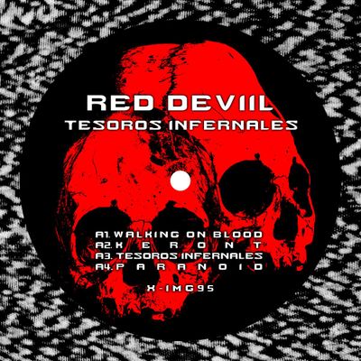 Red Deviil — TESOROS INFERNALES LP vinyl cover