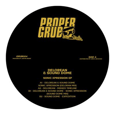 Delorean, Sound Dome — Sonic Xpression EP vinyl cover