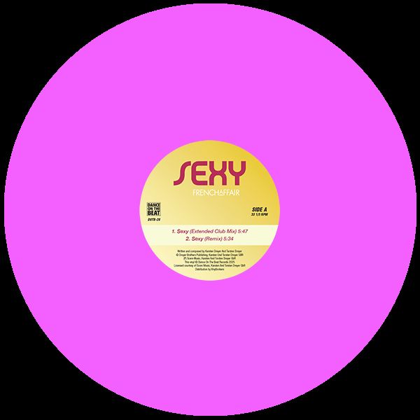 French Affair — Sexy vinyl cover
