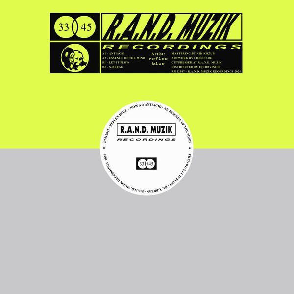 Reflex Blue — RM12047 vinyl cover