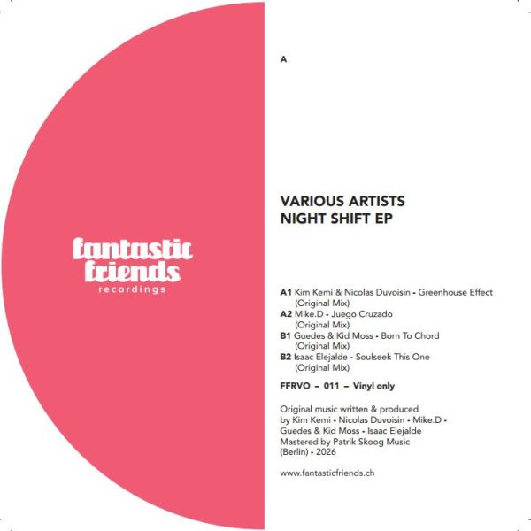 Various — Night Shift EP vinyl cover