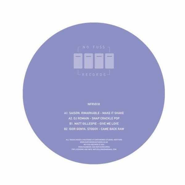 Various — NFRV 018 vinyl cover