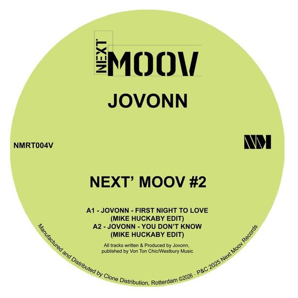 Jovonn — Next Moov #2 vinyl cover