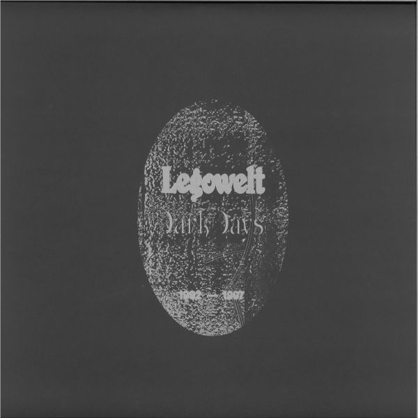 Legowelt — Dark Days LP 3x12" vinyl cover
