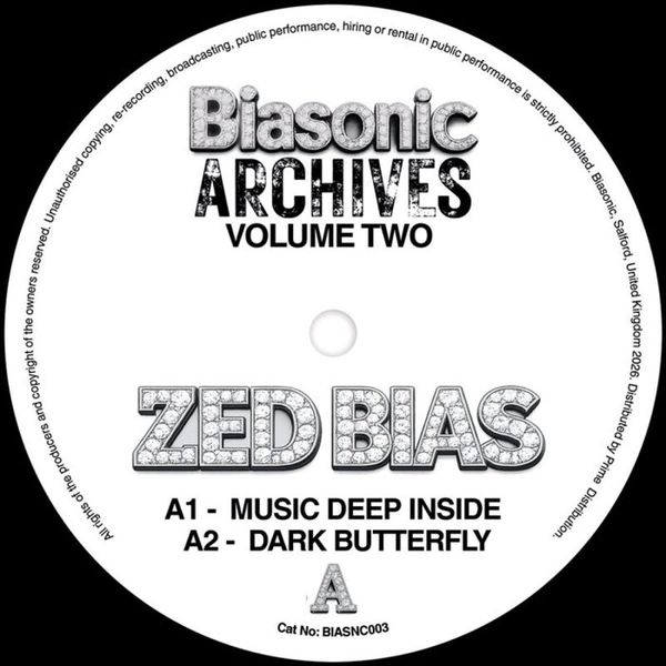 Zed Bias — Archives Vol 2 vinyl cover