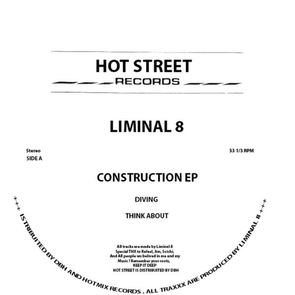 Liminal 8 — Construction EP vinyl cover