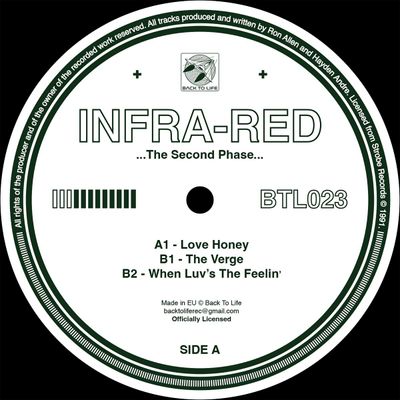 Infra-Red — ...The Second Phase... vinyl cover